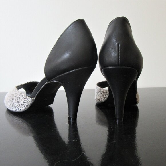 ELEGANT PUMPS LE CHATEAU, NEW (vintage), Genuine LEATHER - Picture 4 of 6